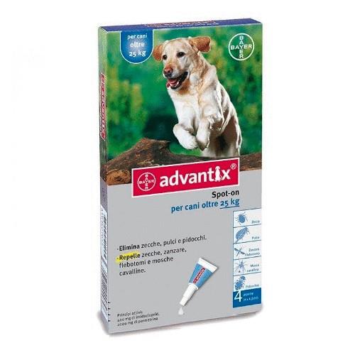 Advantix® más de 25 Kg 4 pipetas