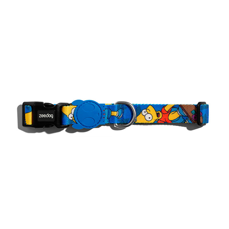 zee.dog collar bart simpson