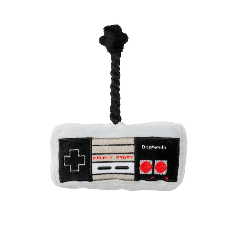 Fuzzyard Retro Dogtendo controller juguete perro
