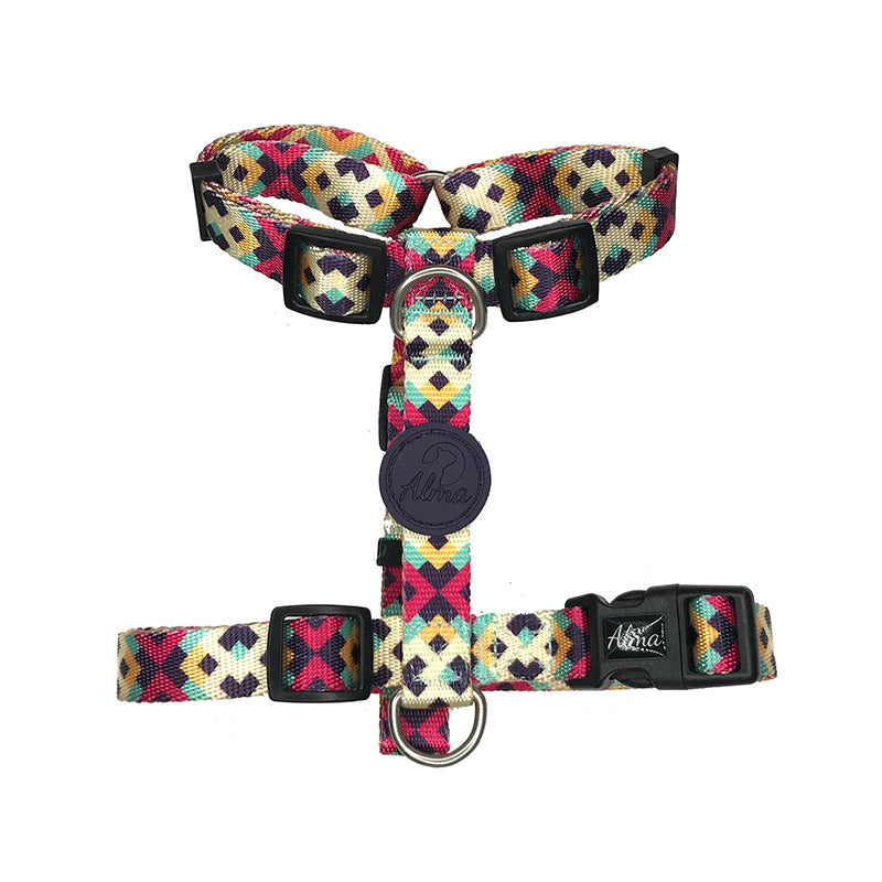 Alma Arnés H para perro clásico Indian