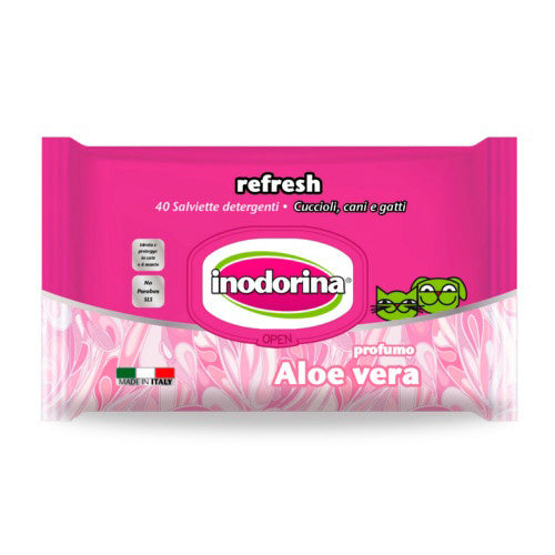 indorina toallita humeda aloe vera