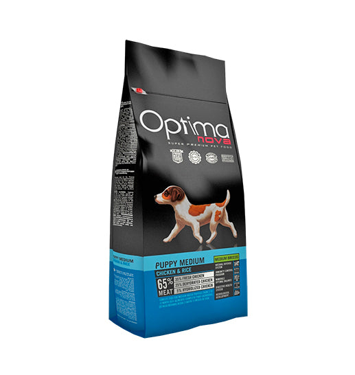 optimanova puppy cachorro medium