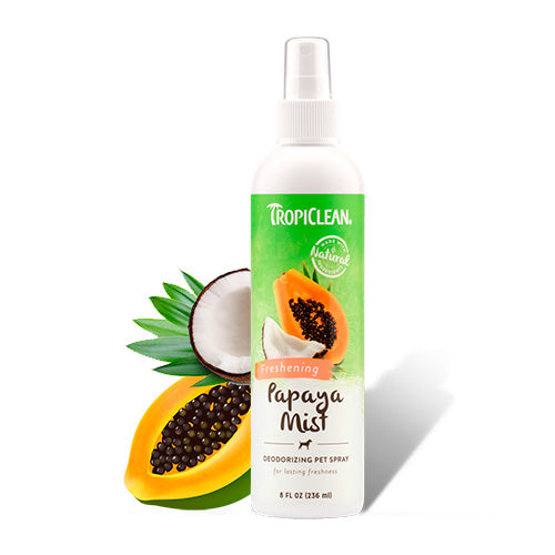 tropiclean papaya coco mist perfume perro