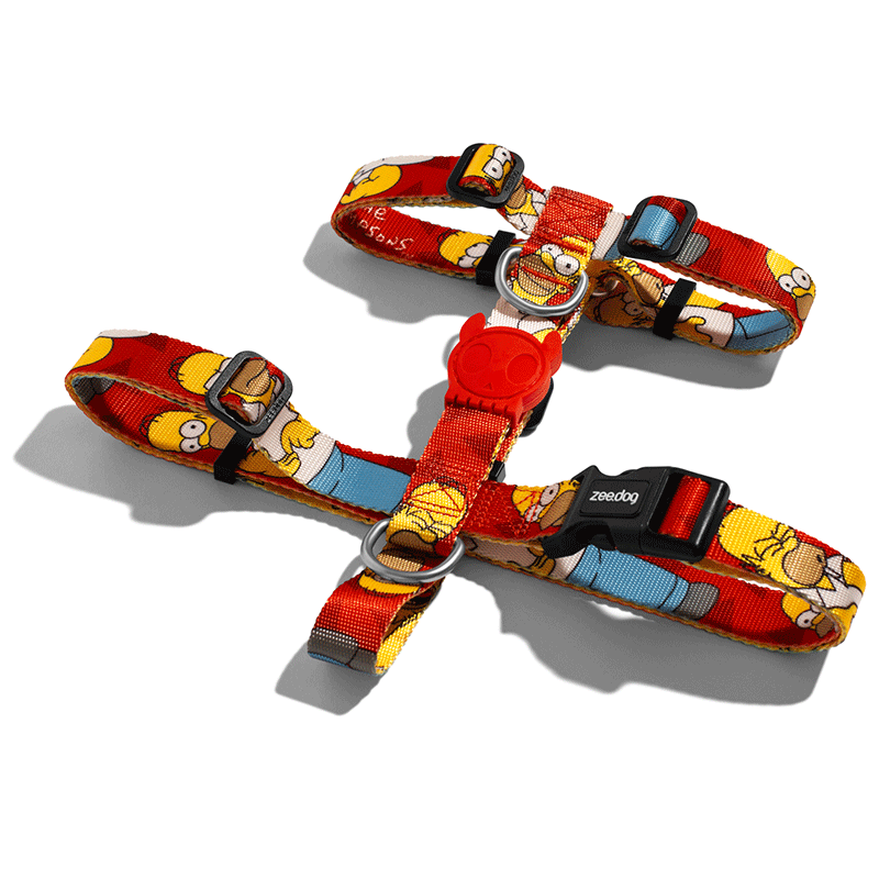Zee.Dog Homer Simpson Harness