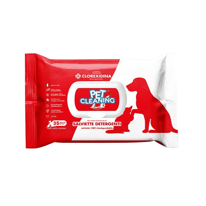 PetCleaning Clorexidina toallitas higienicas humedas
