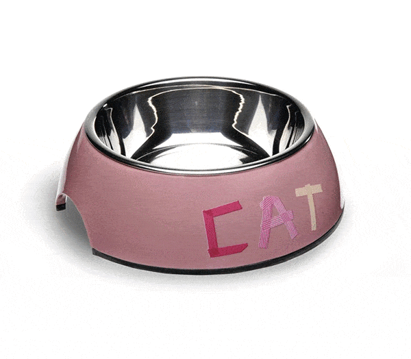 Bowl Pink Cat