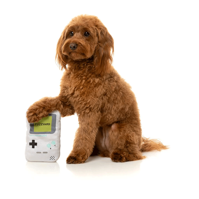 Peluche Retro Game dog para perros fuzzyard