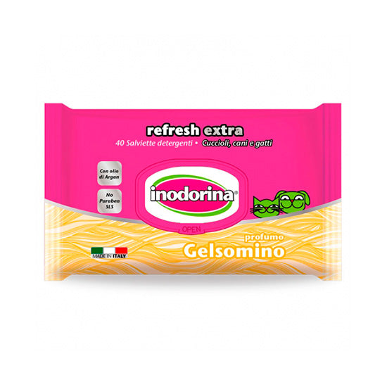 indorina toallitas perro gato jazmin gelsomino