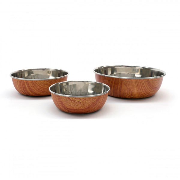 Rosewood Bowl Efecto Madera bebedero